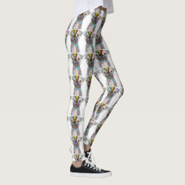 Legging Coxas de Cães, Cuta e Adorável