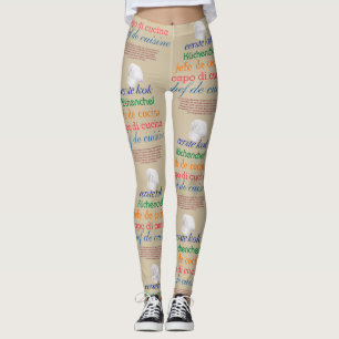 Legging cozinheiro chefe de culinária