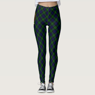 Legging Crachá Escocês Clan Campbell e Crest
