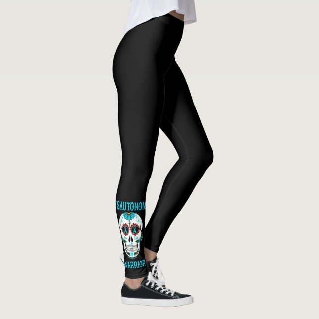 Legging Cráneo de Açúcar/Guerreiro...Disautonomia (Direita)