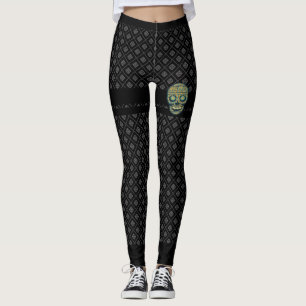 Legging Crânio minoico