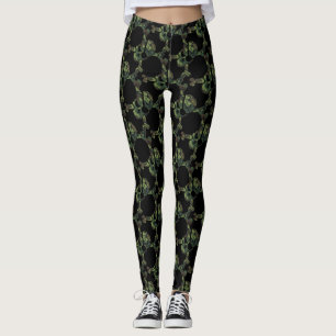 Legging Crânios da camuflagem
