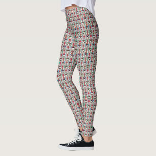 Legging Crânios de Açúcar Gráfico