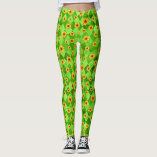 Legging Cránios Verdes e Série Girassol Design 8