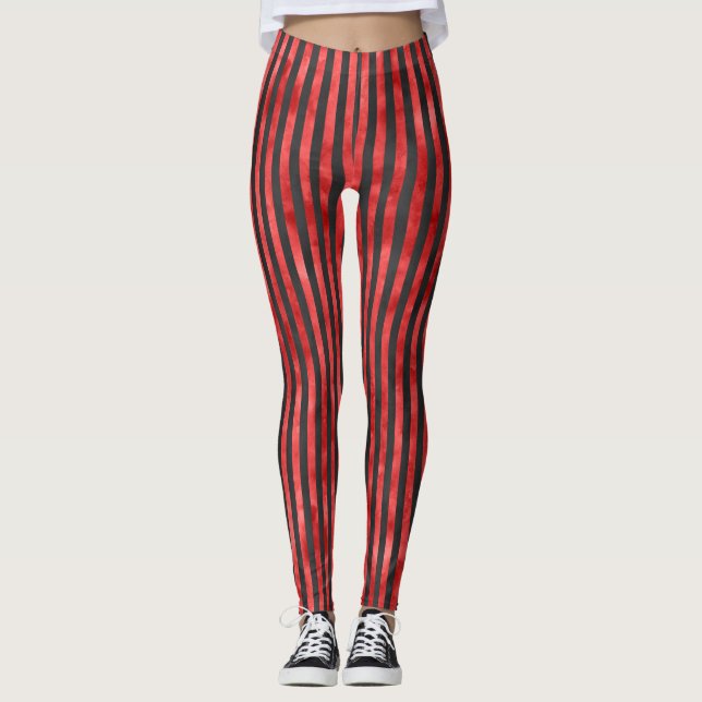 Legging Crânios Vermelhos e Série de Girassóis Design 11 (Frente)