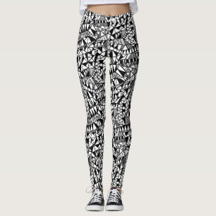 Legging Crazy Structure Pattern 060423