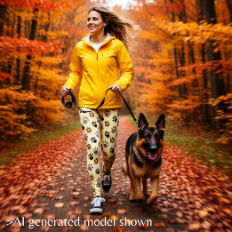 Legging Creme elegante para patas de cães