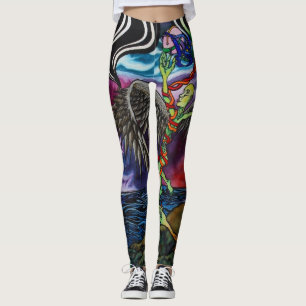 Legging Criação: O nascimento de caneleiras de uma ideia