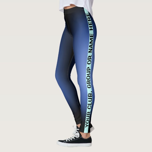 Legging Criar suas próprias caneleiras feitas sob (Esquerda)