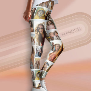 Legging Criar uma Colagem de Fotos Personalizada - 14 Foto