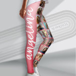 Legging Criar uma Colagem de Fotos Personalizada com 18 Fo<br><div class="desc">Use sua foto ou fotos favoritas para fazer um espetáculo divertido para compartilhar com amigos.</div>