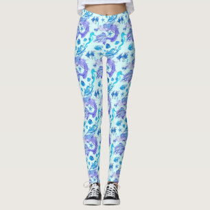 Legging Criatura De Fada Roxa Sereia