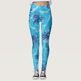 Legging Criatura Marinha Blue Dragon