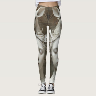 Legging Criaturas Assustadoras Goth Bonitas de Porcelana
