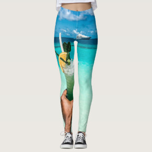 Legging Criaturas do Mar legal
