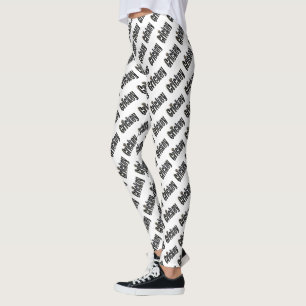 Legging Crickey: palavra gíria australiana feita com croco