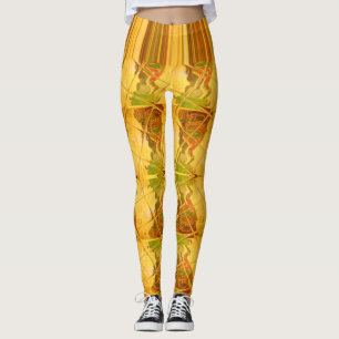 Legging Crie a sua própria arte africana de patrulhamento 