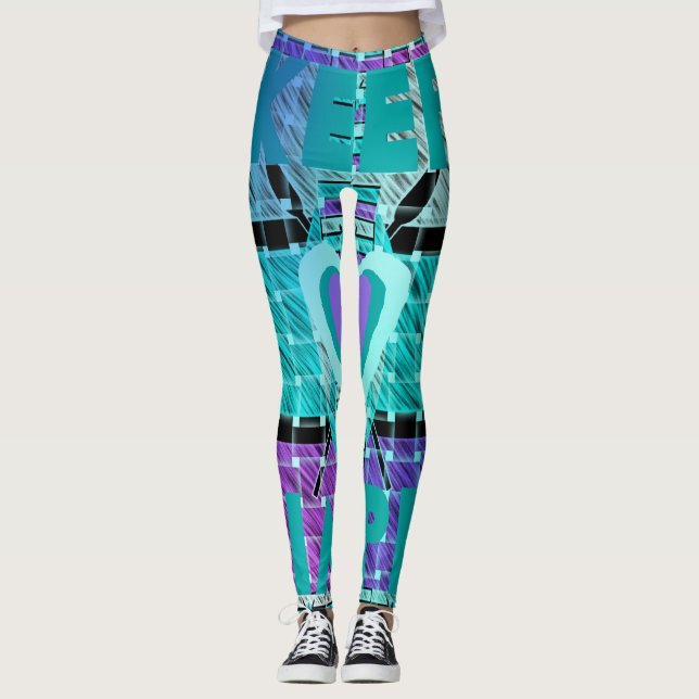 Legging Crie o seu próprio Básico e mantenha-o em calças a (Frente)