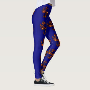 Legging Crie seu Marinho azul mais bonito e bonito
