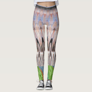 Legging Crie seu próprio adorável padrão floral Vestuário