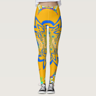 Legging Crie seu próprio design de Padrão de dança na rua 