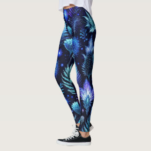 Legging Crie Seu Próprio Jardim Etéreo de Flores Silvestre