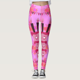 Legging Crie seu próprio vestuário de aniversário feliz