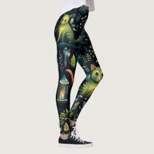 Legging Crie Seus Próprios Lêmures Fantásticos e Caprichos