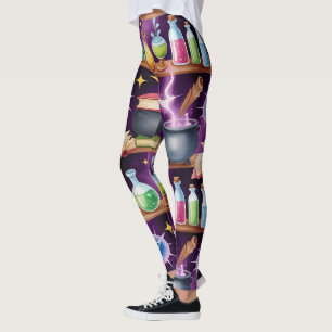 Legging Crie Sua Própria Biblioteca de Poder da Poção Roxa