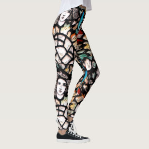 Legging Crie suas próprias calças espirituais de Yoga Lo