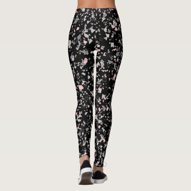 Legging Cristais multicolores, cristais, multicolores (Verso)