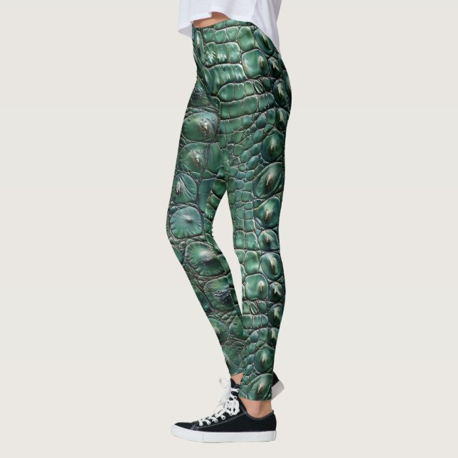 Legging Crocodilo Pele (Esquerda)