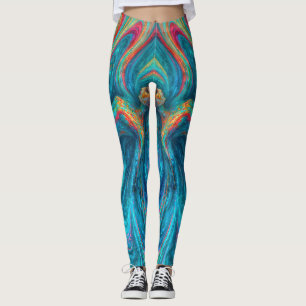 Legging "Cromisca" - Retrato de Enchantagem Fluida