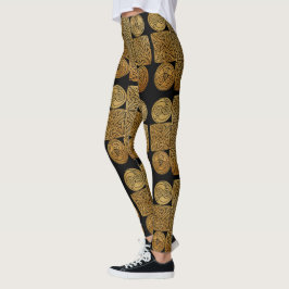 Legging Cruz Céltica de Knotwork