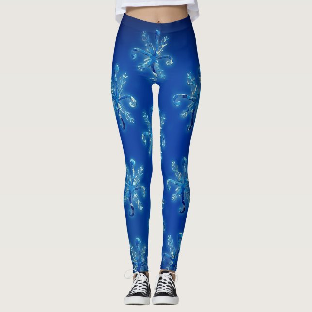 Legging Crystal Snowflakes (Frente)