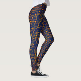 Legging Cubos, Cubicos E Cúbicos - Padrão Chinês Apontado