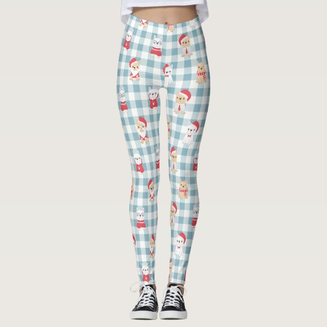 Legging Cuecas de ioga estampadas fofas (Frente)