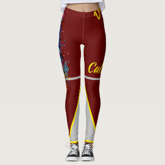 Legging Cultura Divina Grande Gato Isses Amarelo