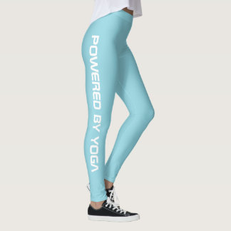 Legging Custom Print Yoga Crew Robin Egg Blue