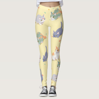 Legging Cute Cat Patter Leggins