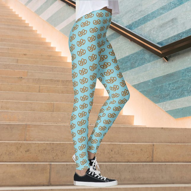 Legging Cute, com o grafite duplo, em azul pálido ou em qu (Criador carregado)