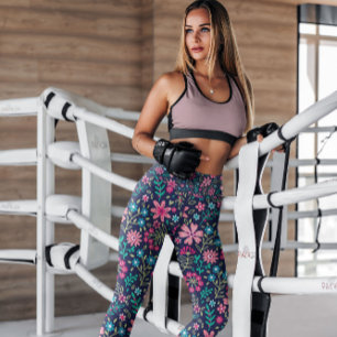 Legging Cute Ditzy Floral, Padrão Leguminosas