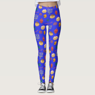 Legging Cute Hannukah Patterned