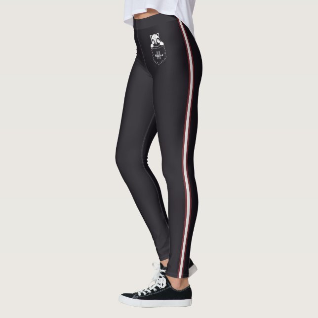 Legging Cute Raccoon No Bolso Com Alinhamento (Esquerda)