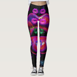 Legging Cyber Venus Lips - Meus Lábios São Para Você. Mul