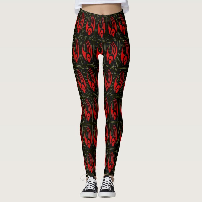 Legging Cyborg Legs Cosplay Pattern (Frente)