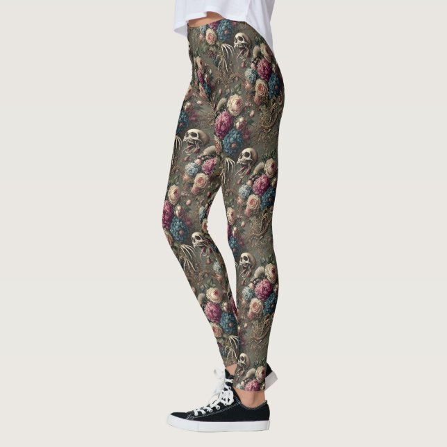 Legging Cynic de domingo - vitoriano gótico (Esquerda)