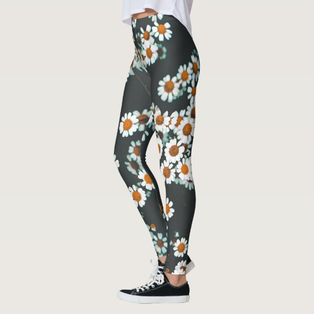 Legging Daisy Daisies Floral (Esquerda)