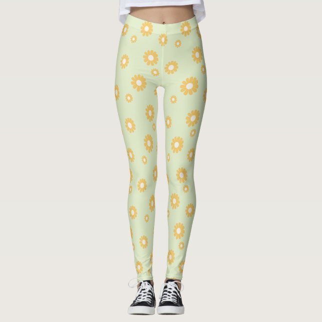 Legging Daisy Green (Frente)