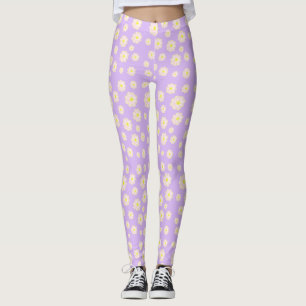 Legging Daisy Roxo